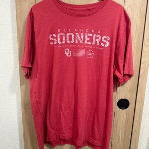 Oklahoma Sooners Red Graphic Tee